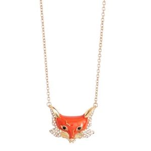 KATE SPADE • Into The Woods Fox Necklace